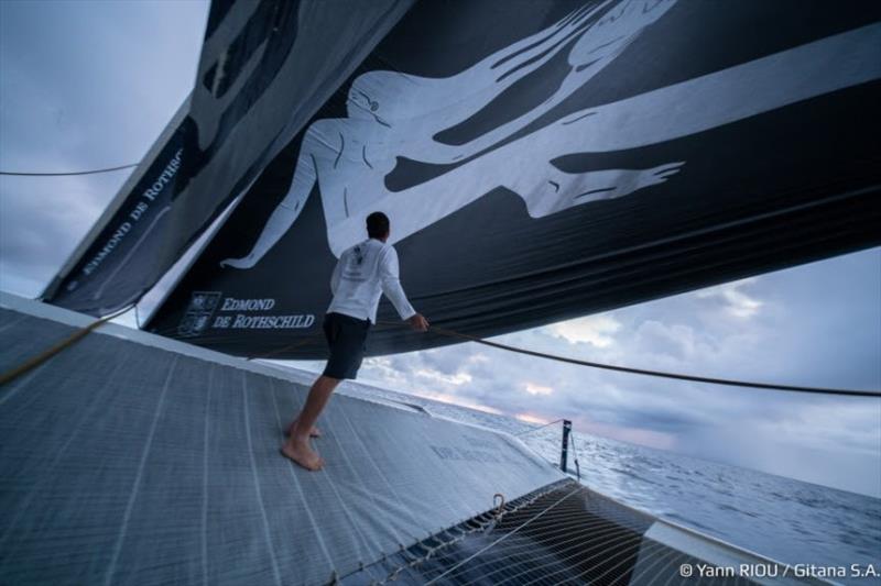 Maxi Edmond de Rothschild photo copyright Yann Riou / Gitana S.A taken at  and featuring the Maxi class