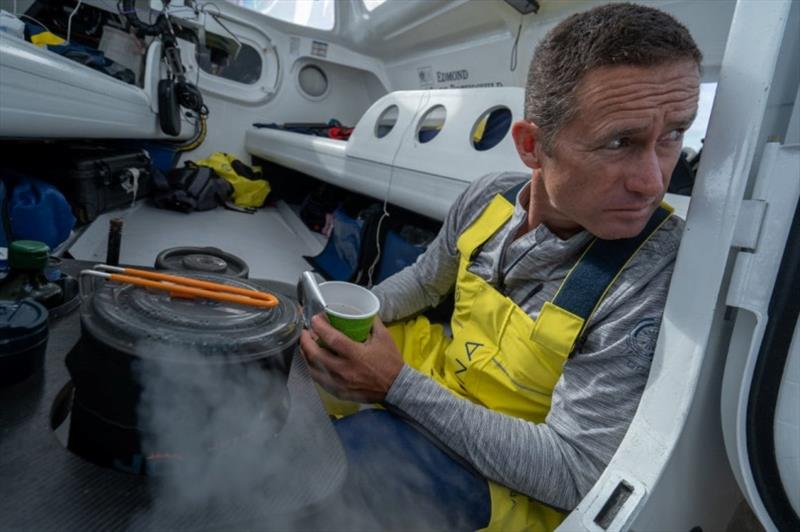 onboard Maxi Edmond de Rothschild - photo © Yann Riou / Gitana SA