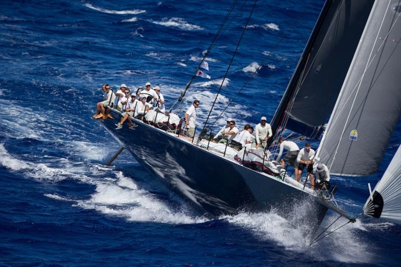 Super Maxi RIO 100 at 2015 Transpac finish - photo © Race Yachts