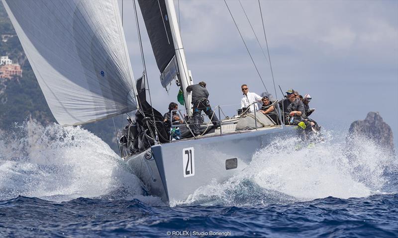 Benoît de Froidmont's Wally 60 Wallyño secured the racer-cruiser division title - Rolex Capri Sailing Week photo copyright Rolex / Studio Borlenghi taken at Yacht Club Capri and featuring the Maxi class