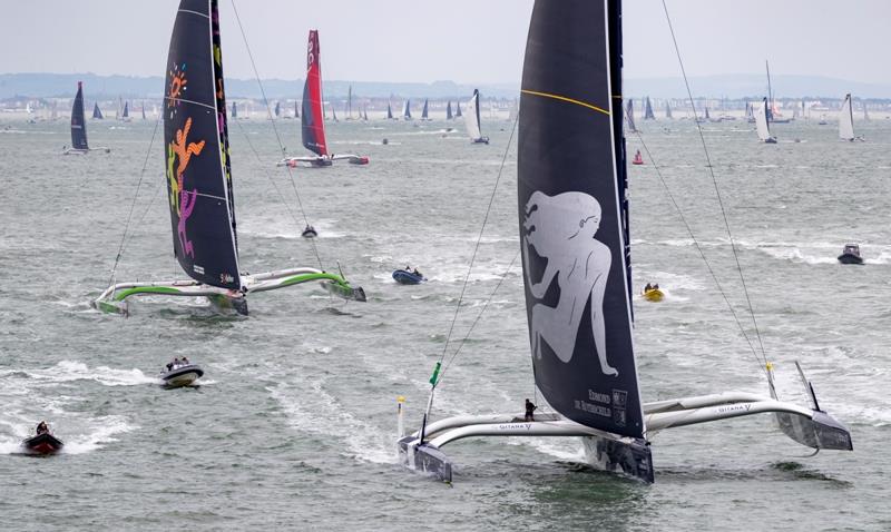 Maxi Edmond de Rothschild - Rolex Fastnet Race - photo © Rolex / Carlo Borlenghi / RORC