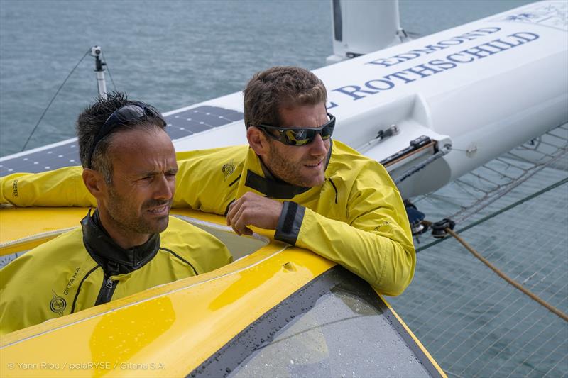 Maxi Edmond De Rothschild wins the legendary Rolex Fastnet Race photo copyright Yann Riou taken at  and featuring the Maxi class