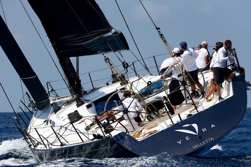 Miguel Galuccio'a maxi Vera is favourite for Palermo-Montecarlo line honours photo copyright Carloni - Raspar / CVS taken at Yacht Club Costa Smeralda and featuring the Maxi class