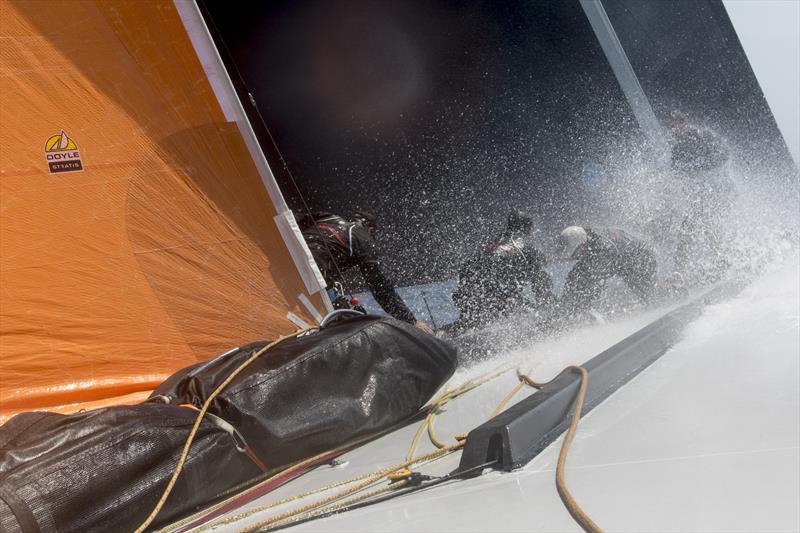 Now you get an idea as to why it is called Adventure Island when for'ard of the stick photo copyright Andrea Francolini taken at Cruising Yacht Club of Australia and featuring the Maxi class