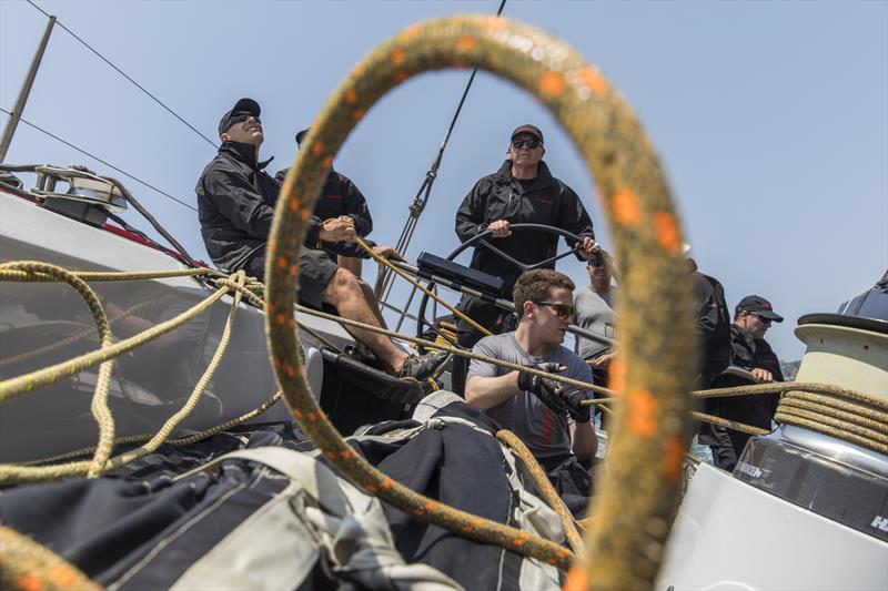 Staring down the barrel? You know Comanche wants another win, and just needs the puff to go with it. - photo © Andrea Francolini