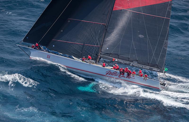 Wild Oats XI making up lost ground - photo © Crosbie Lorimer