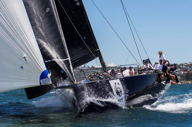 David Griffith's Whisper flew home for the IRC handicap honours. - Rolex Sydney Hobart Yacht Race photo copyright Andrea Francolini taken at Cruising Yacht Club of Australia and featuring the Maxi class