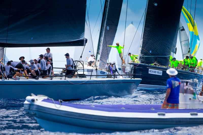 Les Voiles de St. Barth Richard Mille photo copyright Christophe Jouany taken at Saint Barth Yacht Club and featuring the Maxi class