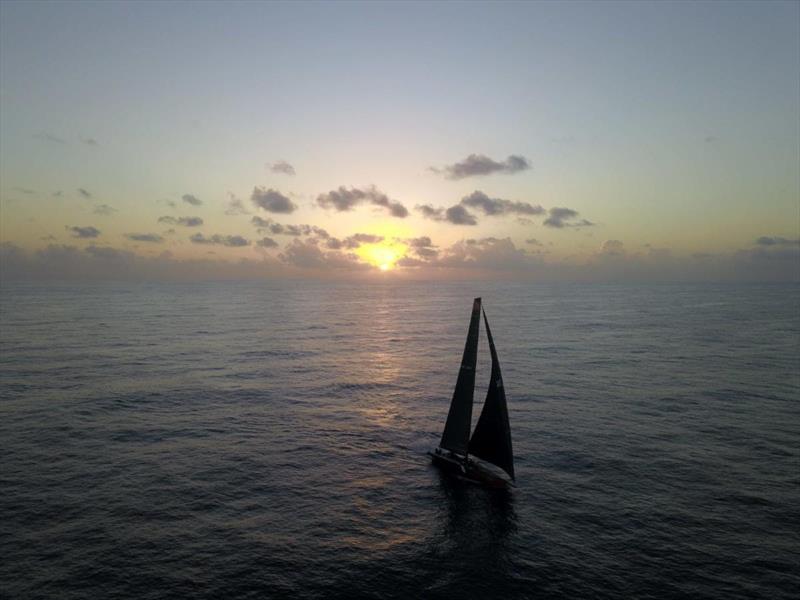 100ft Maxi Comanche (CAY) is currently leading IRC Super Zero in the RORC Transatlantic Race photo copyright Shannon Falcone @racingSF taken at Royal Ocean Racing Club and featuring the Maxi class