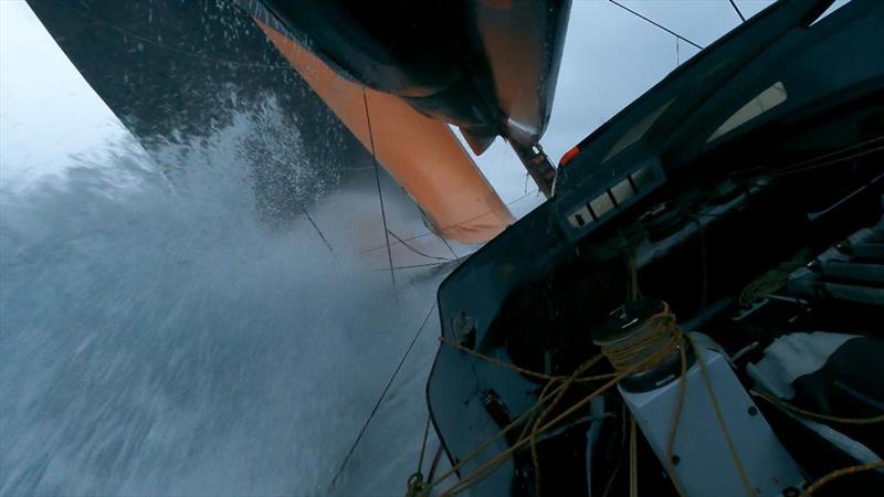  Reporting 'a very messy Atlantic weather pattern' on board the Maxi Comanche - Onboard images during the RORC Transatlantic Race photo copyright Shannon Falcone @racingSF taken at Royal Ocean Racing Club and featuring the Maxi class