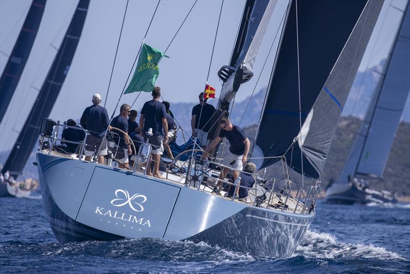 Paul Berger's Swan 80 Kallima is competing on the Bay of Palma this week photo copyright IMA / Studio Borlenghi taken at Real Club Náutico de Palma and featuring the Maxi class