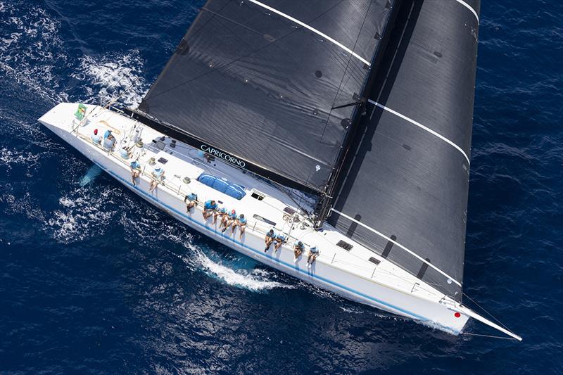 Alessandro del Bono's Capricorno is a supreme example of how a neo-classic maxi yacht can be highly competitive under IRC - Rolex Giraglia  photo copyright ROLEX / Studio Borlenghi taken at Yacht Club Italiano and featuring the Maxi class