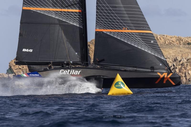 FlyingNikka racing, Maxi Yacht Rolex Cup 2022 photo copyright IMA / Studio Borlenghi taken at Yacht Club Costa Smeralda and featuring the Maxi class
