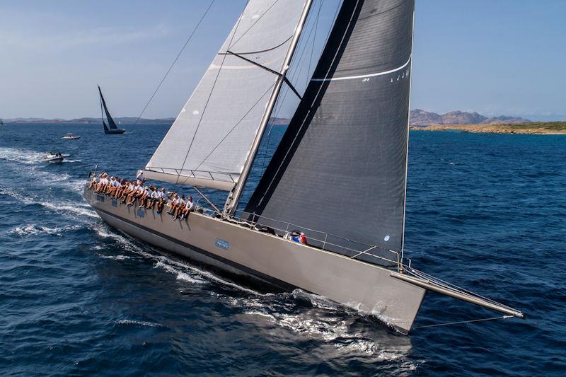 Claus Peter Offen's Wally 100 Y3K was second in the Maxi class on day 2 of the Maxi Yacht Rolex Cup photo copyright IMA / Studio Borlenghi taken at Yacht Club Costa Smeralda and featuring the Maxi class