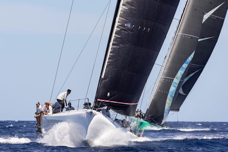 Cannonball scored her best result of the week in Mini Maxi 1 with a second to overall winner Vesper at the Maxi Yacht Rolex Cup 2022 photo copyright IMA / Studio Borlenghi taken at Yacht Club Costa Smeralda and featuring the Maxi class