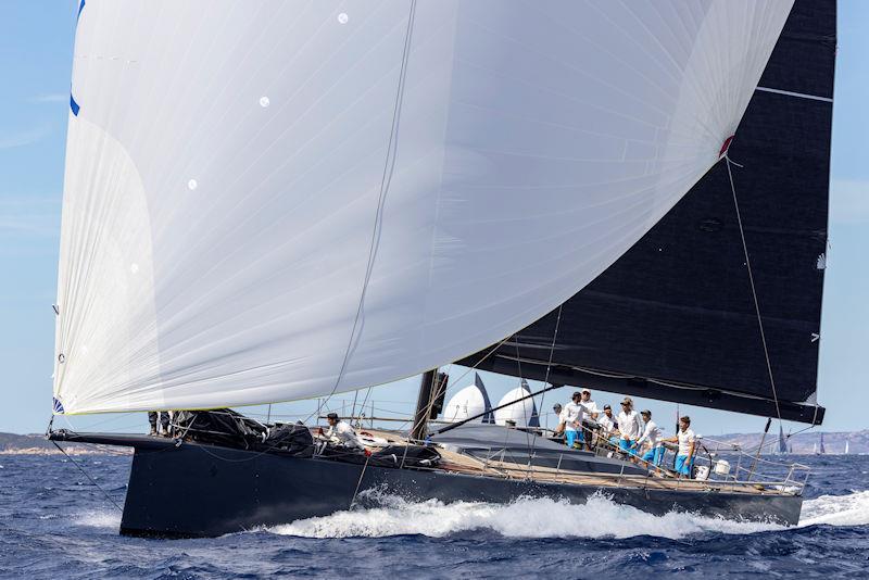 Jean-Pierre Barjon's Spirit of Lorina won Mini Maxi 2 today - her first ever race win at the Maxi Yacht Rolex Cup 2022 photo copyright IMA / Studio Borlenghi taken at Yacht Club Costa Smeralda and featuring the Maxi class