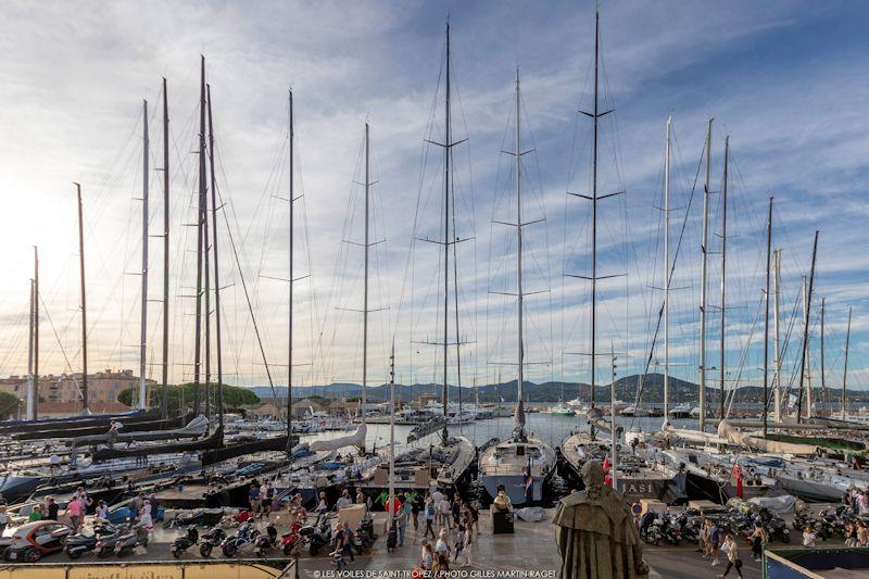 Final meeting in the IMA Mediterranean Maxi Inshore Challenge - Les Voiles de Saint-Tropez 2022 photo copyright Gilles Martin-Raget / www.martin-raget.com taken at Société Nautique de Saint-Tropez and featuring the Maxi class