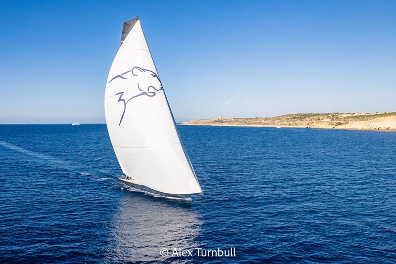 Monohull Line Honours to Leopard 3 in the Rolex Middle Sea Race photo copyright Alex Turnbull taken at Royal Malta Yacht Club and featuring the Maxi class