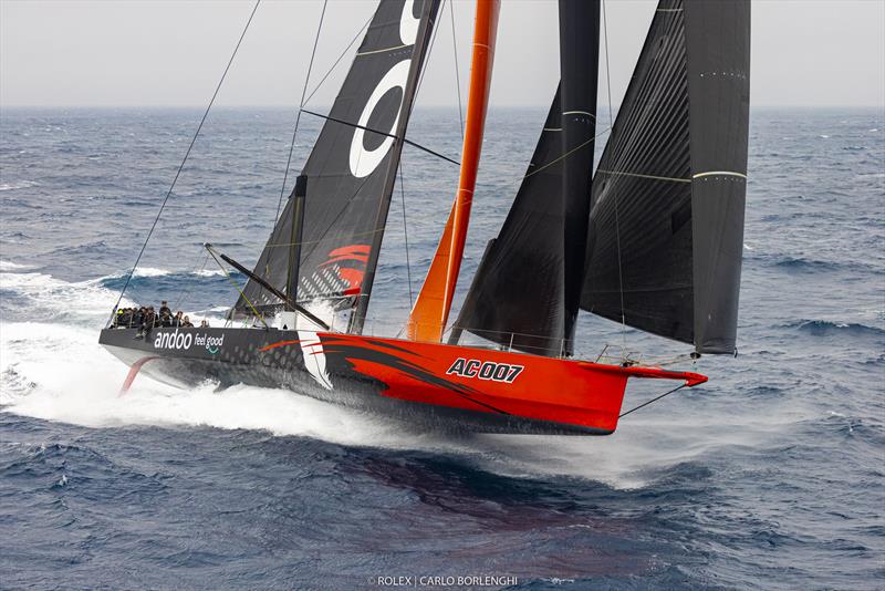 Andoo Comanche on the afternoon of 27 December, 2022 Rolex Sydney Hobart Yacht Club - photo © Carlo Borlenghi/Rolex