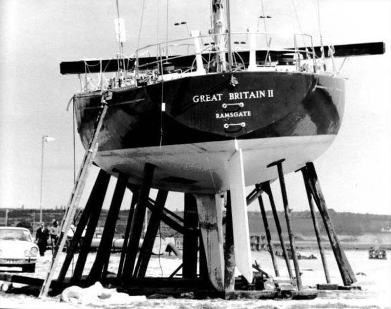 Great Britain II - arguably the most travelled yacht in the World, was constructed using composite construction by Derek Kelsall - photo © Kelsall