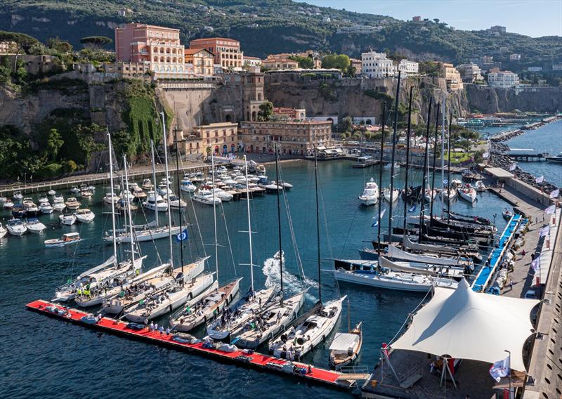The IMA Maxi Europeans fleet will be based in Sorrento's Marina Piccolo photo copyright IMA / Studio Borlenghi taken at Circolo del Remo e della Vela Italia and featuring the Maxi class