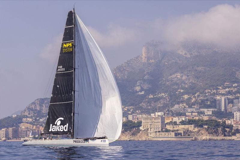 Shockwave 3 Prosecco DOC approaches Monaco and the finish line having escaped I Love Poland - Palermo-Montecarlo photo copyright Circolo della Vela Sicilia / Studio Borlenghi taken at Circolo della Vela Sicilia and featuring the Maxi class