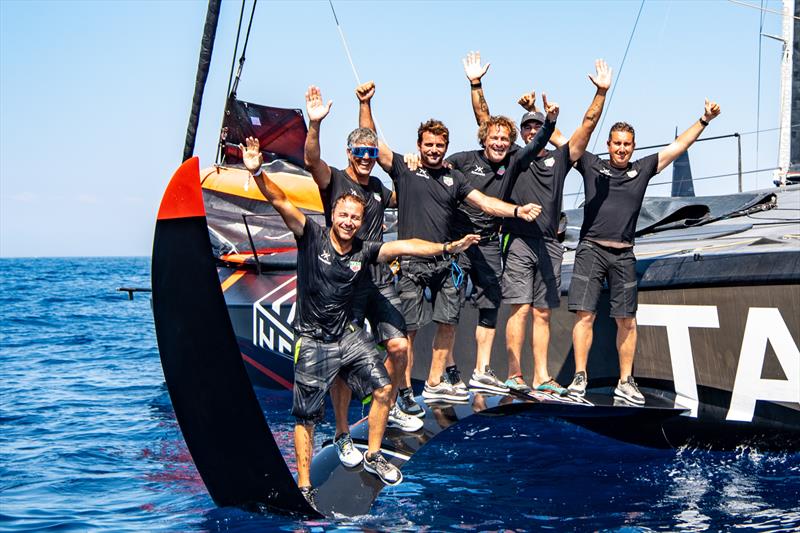 FlyingNikka won the Maxi Class Line Honours Trophy photo copyright Fabio Taccola taken at  and featuring the Maxi class