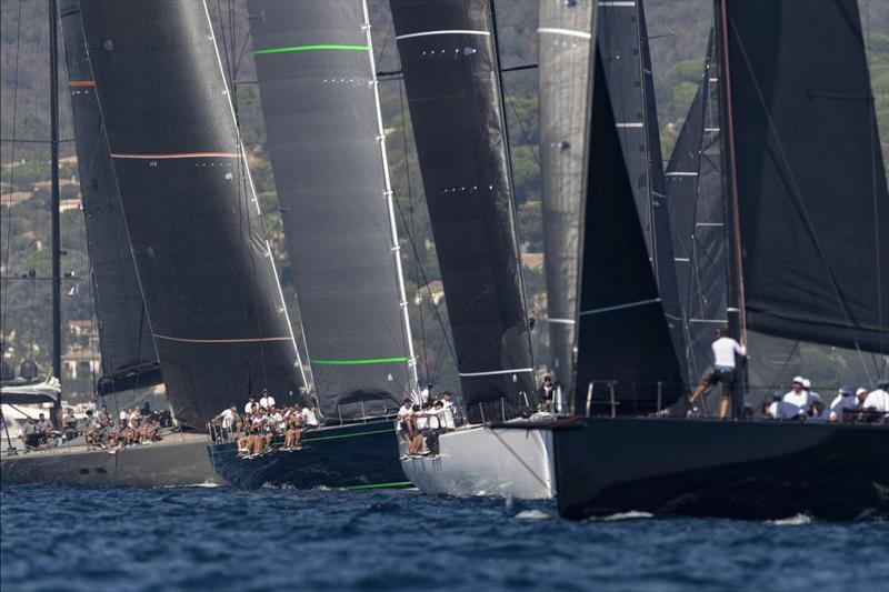 The Maxi A1 class - Les Voiles de Saint-Tropez 2023, Day 1 photo copyright Gilles Martin-Raget taken at Société Nautique de Saint-Tropez and featuring the Maxi class