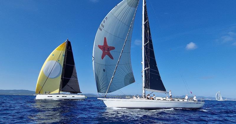 Stella Maris en route to her Maxi D victory - 2023 Les Voiles de Saint-Tropez, final day photo copyright International Maxi Association taken at Société Nautique de Saint-Tropez and featuring the Maxi class