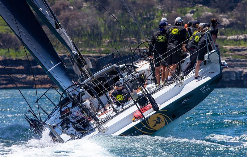 Moneypenny off towwards for Middle Head - photo © Bow Caddy Media