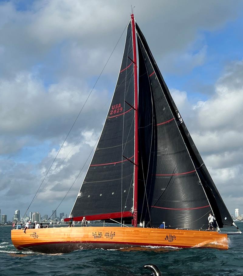 74-foot Foggy photo copyright Jay Cross taken at New York Yacht Club and featuring the Maxi class