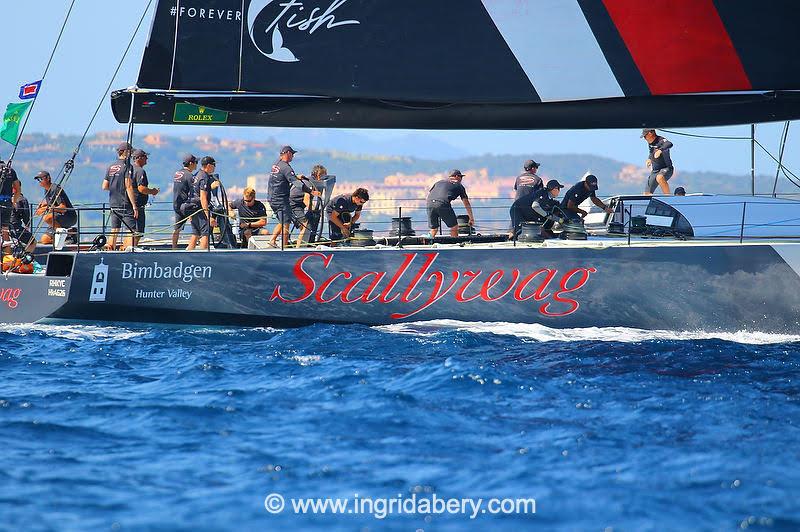 Scallywag - 2024 Maxi Yacht Rolex Cup and IMA Maxi 1 Worlds day 3 photo copyright Ingrid Abery / www.ingridabery.com taken at Yacht Club Costa Smeralda and featuring the Maxi class
