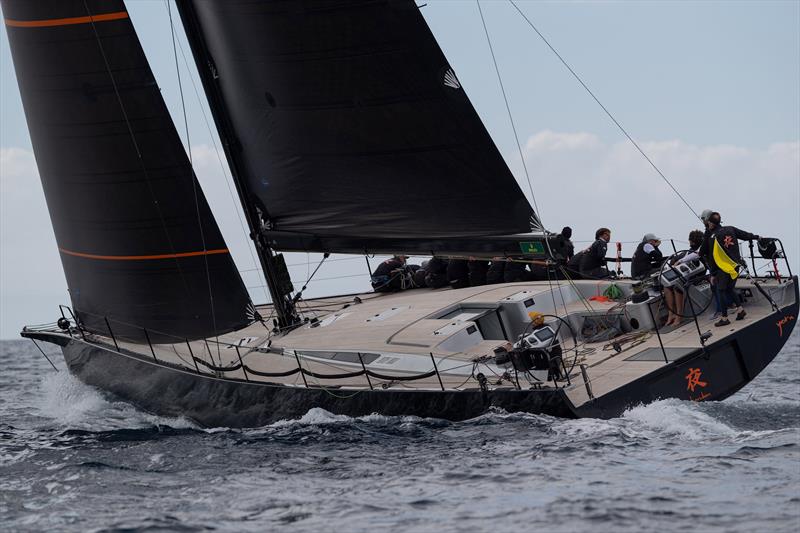 Luigi Sala's Vismara 62 'Yoru' won the coastal race in Maxi C  - Les Voiles de Saint-Tropez, Race Day 1 - photo © Gilles Martin-Raget / www.martin-raget.com