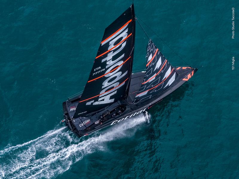 FlyingNikka photo copyright Fabio Taccola taken at  and featuring the Maxi class