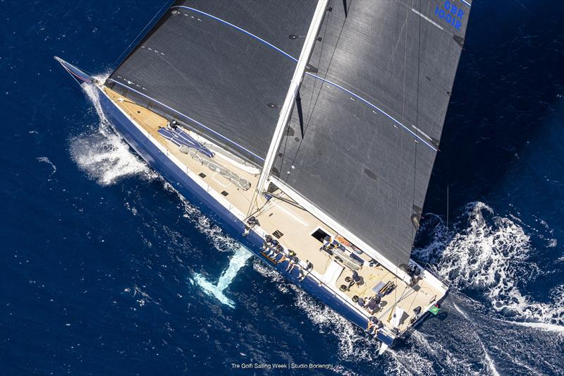 Tre Golfi Sailing Week IMA Maxi European Championship Inshore Series Day 1 - photo © Tre Golfi Sailing Week / Studio Borlenghi