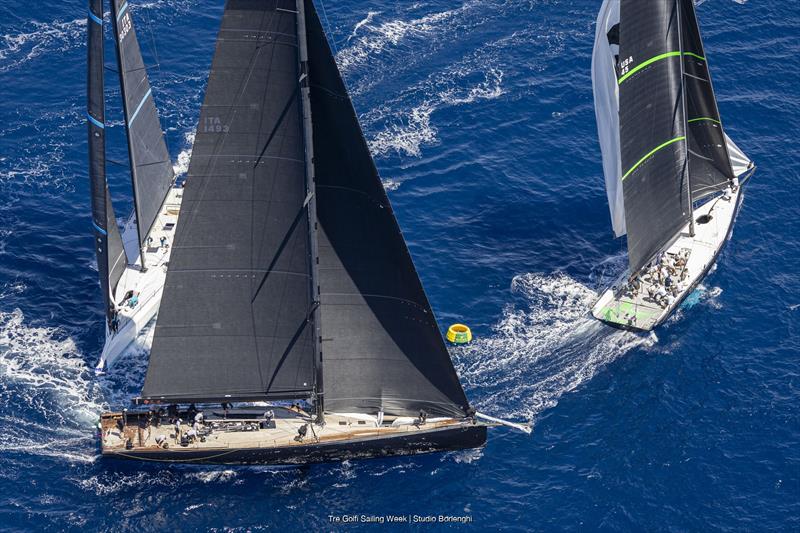 Tre Golfi Sailing Week IMA Maxi European Championship Inshore Series Day 1 - photo © Tre Golfi Sailing Week / Studio Borlenghi