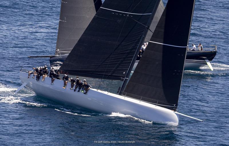Tre Golfi Sailing Week IMA Maxi European Championship Inshore Series Day 1 - photo © Tre Golfi Sailing Week / Studio Borlenghi