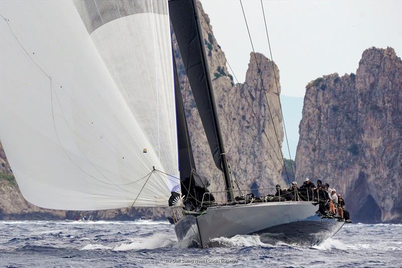 Tre Golfi Sailing Week IMA Maxi European Championship Inshore Series Day 2 - photo © Tre Golfi Sailing Week / Studio Borlenghi