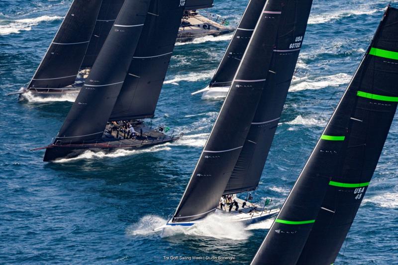 Tre Golfi Sailing Week IMA Maxi European Championship Inshore Series - Day 3 - photo © Tre Golfi Sailing Week / Studio Borlenghi