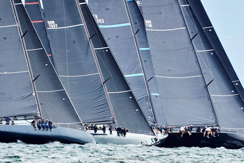 Tre Golfi Sailing Week IMA Maxi European Championship Inshore Series - Day 3 - photo © Tre Golfi Sailing Week / Studio Borlenghi