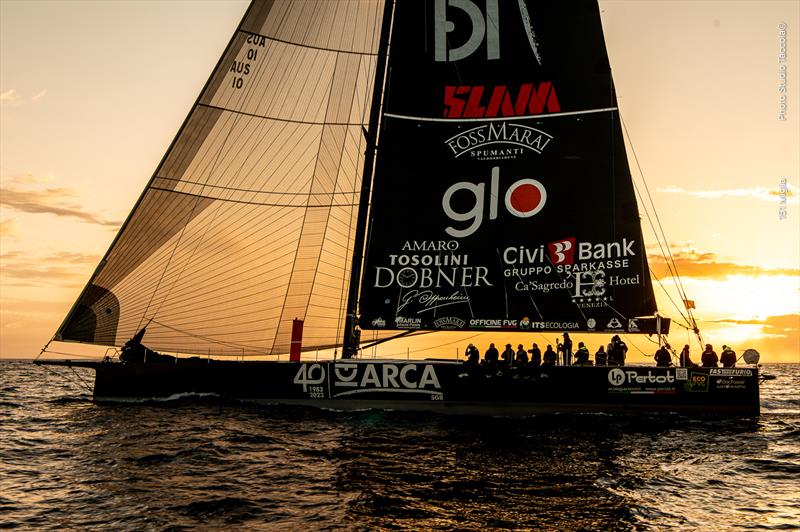 Furio Benussi's 100ft ARCA SGR is the surefire line honours favourite this year photo copyright Studio Taccola taken at  and featuring the Maxi class