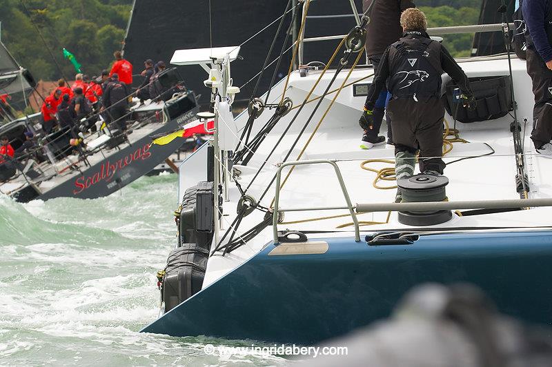 100th Rolex Fastnet Race Start photo copyright Ingrid Abery / www.ingridabery.com taken at Royal Ocean Racing Club and featuring the Maxi class