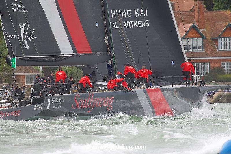 100th Rolex Fastnet Race Start photo copyright Ingrid Abery / www.ingridabery.com taken at Royal Ocean Racing Club and featuring the Maxi class