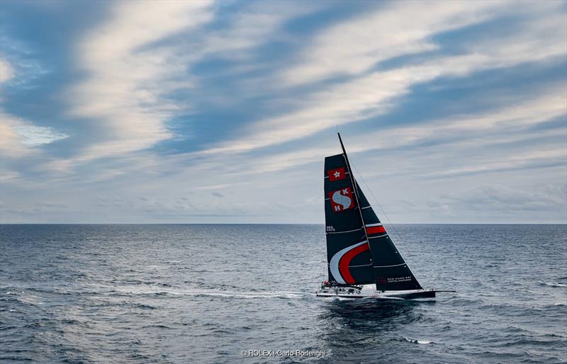 Rolex Fastnet Race: SHK Scallywag rounded the Fastnet Rock ahead of Black Jack 100 - photo © ROLEX / Carlo Borlenghi