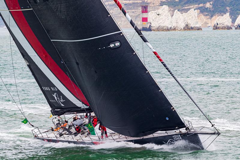 SHK Scallywag gave Black Jack 100 a good run throughout - Rolex Fastnet Race Day 4 - photo © Carlo Borlenghi / ROLEX