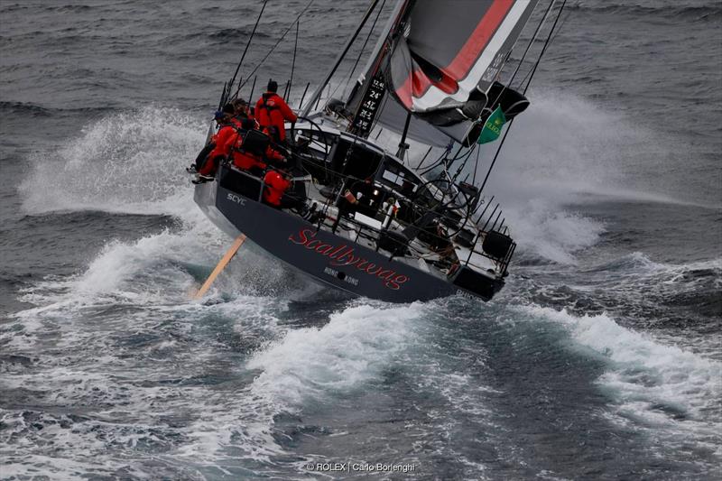 SHK Scallywag settles for second over the finish line - Rolex Fastnet Race Day 4 - photo © Carlo Borlenghi / ROLEX