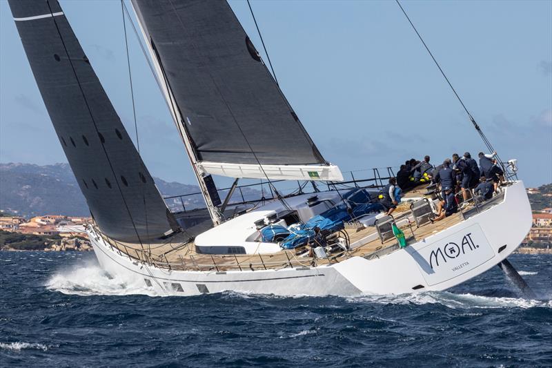 Juan Ball's Swan 115 Moat was runner in the Super Maxi class in 2024 photo copyright IMA / Studio Borlenghi  taken at Yacht Club Costa Smeralda and featuring the Maxi class