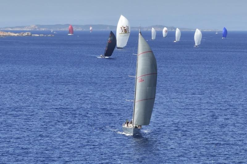 The Maxi yacht fleet competing in the 35th Maxi Yacht Rolex Cup - photo © YCCS / Daniele Macis