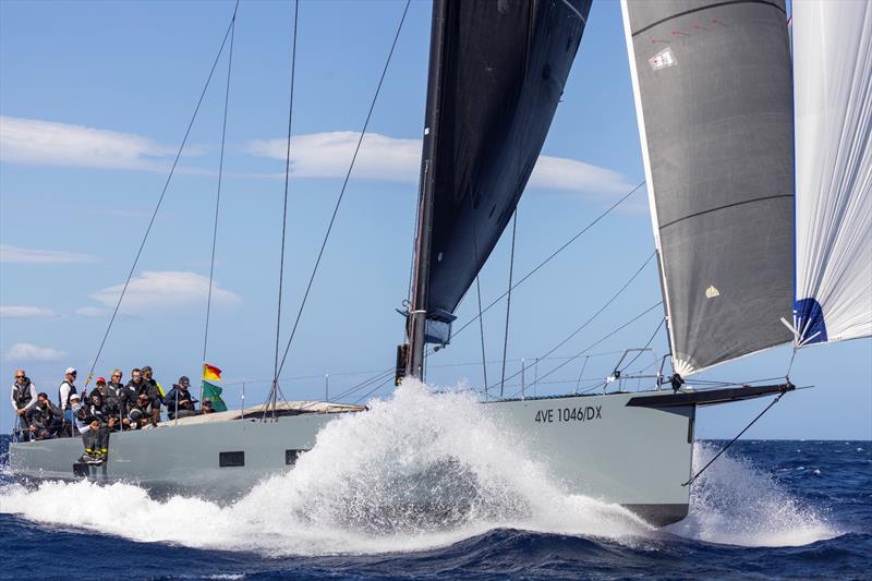 The Mylius 60 Manticore was fifth in Maxi 4, owner Franz Wilhelm Baruffaldi Preis joined here by co-skipper Silvia de Longhi - photo © IMA / Studio Borlenghi 