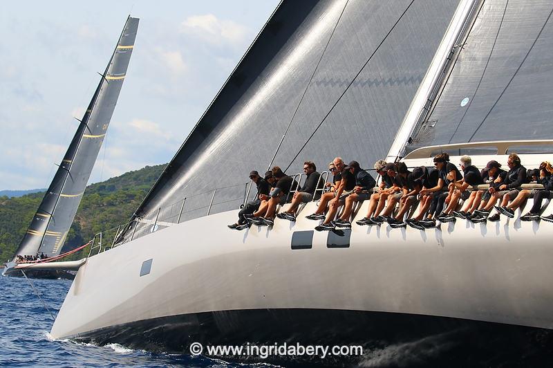 Les Voiles de Saint-Tropez 2025 Day 5 photo copyright Ingrid Abery / www.ingridabery.com taken at Société Nautique de Saint-Tropez and featuring the Maxi class